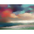 thumbnail image 3 of Urban Road 14x12 Black Modern Framed Museum Art Print Titled - Cloudy Bay, 3 of 5