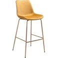 thumbnail image 1 of Tony Chaise de Bar Jaune & Or, 1 of 1