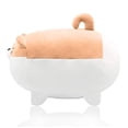 thumbnail image 1 of 12 pulgadas Zhigou juguetes de peluche animales lindo corgi Akita perro almohadas de peluche peluche niños mejor regalo marrón, 1 of 5