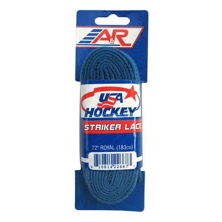 A&R Striker Ice Hockey Skate Laces Waxless Pro Style Heavy Duty Durable (Best Hockey Skate Laces)