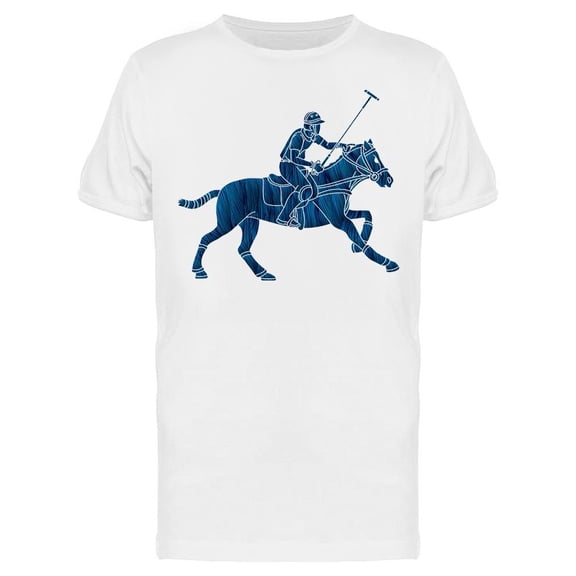 Polo Fun T-Shirt Men -Image by Shutterstock, Male x-Large