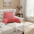 thumbnail image 5 of Home Soft Things DO-IT-YOURSELF Velvet Quilted Bedrest Pillow - Spiced Coral - 20" x 18" x 17", 5 of 9