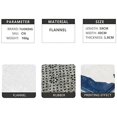 thumbnail image 3 of Tapis de Sol Flocon de Neige de Noël Tapis Doux Antidérapant Tapis d'Entrée Déco Intérieure, 3 of 3