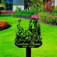 thumbnail image 2 of Handmadetneonsign Basset Hound Memorial Metal With Stake, Dog Metal Name Sign Stake, Dog Metal Stake Decor, 2 of 5
