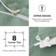 thumbnail image 5 of Juego de cama Bedsure, funda de edredón tamaño king con sábana bajera ajustable, color salvia, 5 of 9