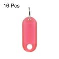 thumbnail image 2 of Uxcell 50x20mm Plastic Key Tags with Split Keyring Red 10 Count, 2 of 4
