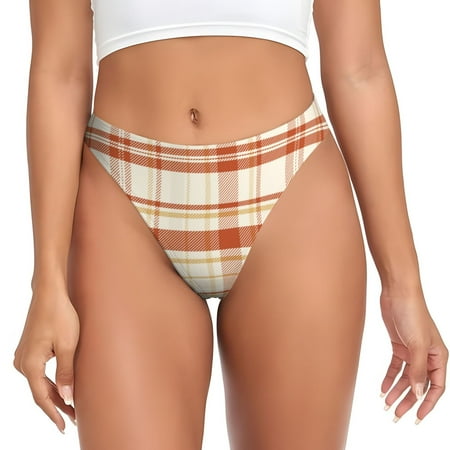 Sigee Minimalist plaid for Women s G-String Sexy  Low Rise  Soft Lace Perfect for Special Occasions-4X-Large