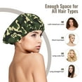 thumbnail image 6 of Camouflage Dark Green Silk Bonnet for Sleeping Women Men, Adjustable Elastic Satin Bonnet Bonnet for Sleeping, Soft Similar Silk Curly Cuteness Hair Bonnet for Sleeping, 6 of 7