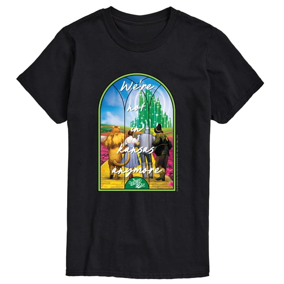 Wizard of Oz - Stained Glass - Men's Short Sleeve Graphic T-Shirt