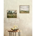 thumbnail image 4 of Drsoum Landscape Wall Art Vintage Classical Wilderness Framed Painting Hallway Decor - 11x14in Natural Framed, 4 of 7