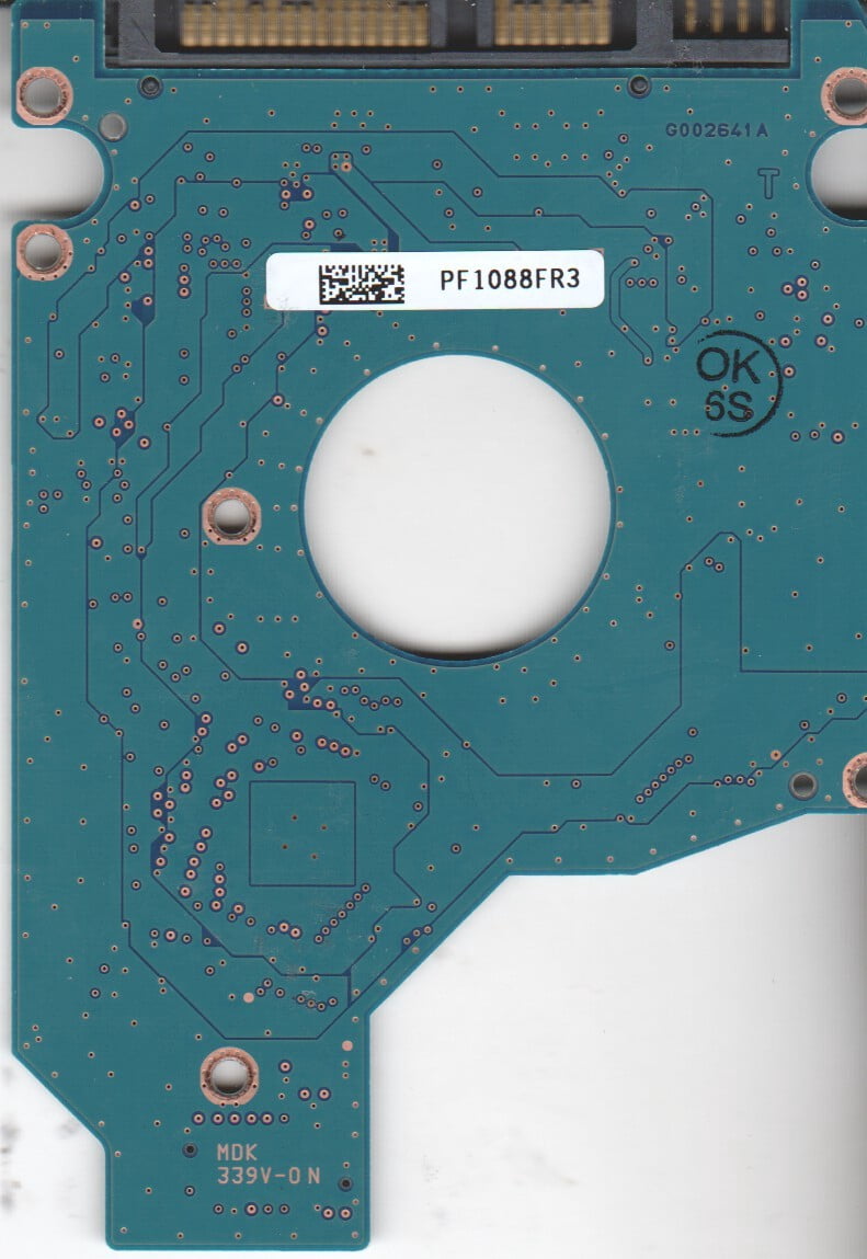 MK1665GSX, HDD2H85 H ZK01 T, G002641A, Toshiba 160GB SATA 2.5 PCB ...