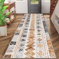 thumbnail image 2 of 2x6 FT Kitchen Runner Rugs Non Skid Washable, Faux Wool Rug Runners for Hallways Bathroom Carpet Runner, Soft Indoor Modern Floor Rug for Entryway Laundry Room, 2 of 11