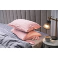 thumbnail image 1 of Swift Home 6-Piece Satin Pillowcase Gift Set with Eye Mask and Scrunchies, Rose Gold, 1 of 5