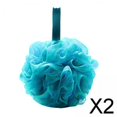 thumbnail image 1 of 2 Esponjas de Baño de Malla de Baño, Accesorios de Baño, Herramienta de Limpieza Corporal, Puf de Ducha Colgante Portátil, Esponja de Ducha, 2 piezas, 1 of 8