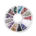 thumbnail image 1 of 800pcs Uñas 2mm Cristales  Multicolores Brillan Decoración Rhinestone Con Ruedas shamjiam  Cristales de uñas, 1 of 9