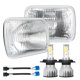 thumbnail image 1 of Carcasa para faros delanteros IHNZCB de vidrio H6054 de 7 x 6 pulgadas con bombillas H4/9003, 1 of 6