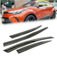thumbnail image 2 of Fit for 18-20 C-HR Window Vent Visor Rain Deflector Sun Guard (4 Pcs), 2 of 5