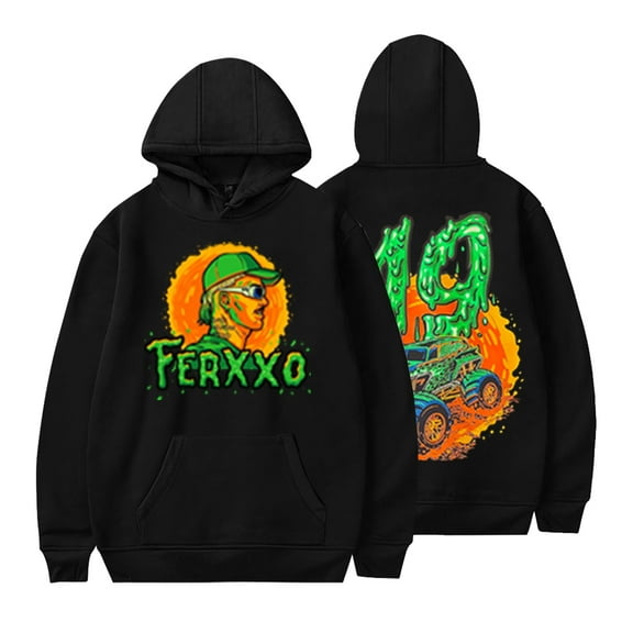 Ferxxo Hoodies Feid Ferxxocalipsis Tour Merch Hoodie unisex fashionable streetwear casual sportswear