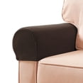 thumbnail image 1 of CNKOO 2pcs Stretch Spandex Armrest Covers with Twist Pins - Fit for Single/Double/Three/Four-Seater Sofas & Recliners  Machine Washable Sofa Slipcovers  Multiple Colors  High-Quality Fabr, 1 of 7