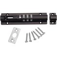 thumbnail image 1 of yeuweold Mechanical Coded Door Lock Keyless Combination Gate Lock Fixing Screws for Cabinet Garden Garage Black, 1 of 5