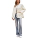 thumbnail image 2 of CHAQUETA PUFFER ELEGANTE INSPIRE CHIC PARA MUJERES, DE MANGA LARGA, CON BOTONES A PRESIÓN, CHAQUETAS DE PLUMÓN, L BLANCA, 2 of 6