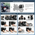 thumbnail image 6 of Rhinowalk Motorcycle Saddle Bag Waterproof Motor Pannier Bag Luggage Pack Quick Release Motorbike Side Bag 20L, 6 of 7