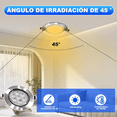 thumbnail image 2 of Empotrado Plafon Led 3w Spot Dirigible Satinado 10 Piezas Xtellar plateado, 2 of 4