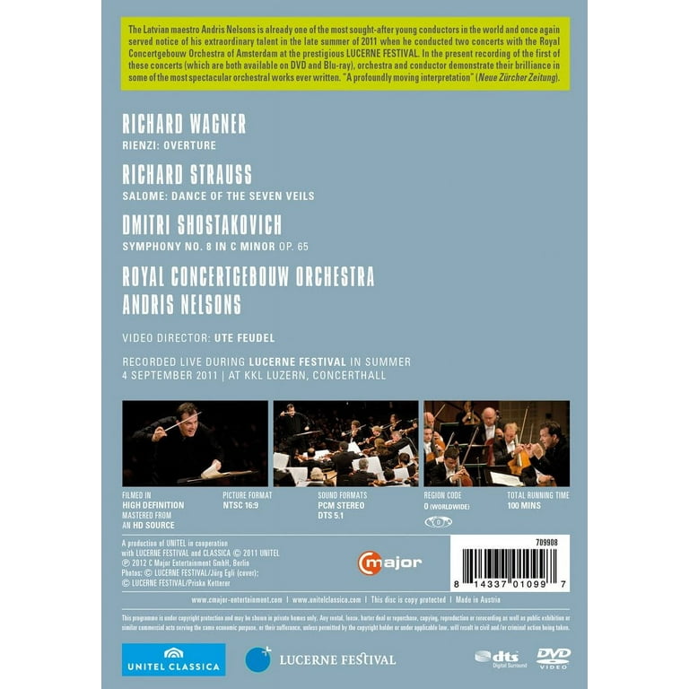 Shostakovich Symphony No.8 ANDRIS NELSONS Lucerne Festival