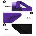 thumbnail image 3 of Brythos Golf Shirts for Men,Palm Tree Inspiration Mens Polo Shirts Short Sleeve,True-To-Size Design Mens Golf Shirt,Purple,Xxxxl, 3 of 5