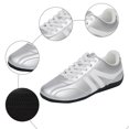 thumbnail image 5 of Rokment Women's Orthopedic Wedges Walking Tennis Shoes Casual Fashion Sneakers Comfortable Vintage Color Block Arch Support Skate Running Shoes Silver Size 8, 5 of 7