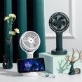 thumbnail image 2 of sruoe Mini Fan Handheld, Mini Hand Fans Electric, Small Fan, Hight Speed USB Silent Charging Handheld Fan, Speed Shift Hand Fan, 2 of 5