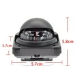 thumbnail image 2 of Cogfs Navigation Dashboard Car Compass Bike Cycling Hiking New Direction Ball N9A2 （Black）1 Pcs, 2 of 8