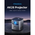 thumbnail image 1 of Panda Ak28 4k Deep Grey Projector With Android9.0, 150 Inches, Portable, Home Entertainment, , Wifi, 1 of 5