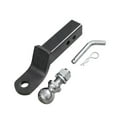 thumbnail image 3 of 2 Inch Towbar Tongue Ball Mount With Towball And Hitch Pin RV Parts Car Camper Accessories Caravan Components ,Heavy-Duty, 3 of 6