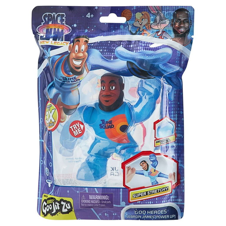 Space Jam A New Legacy Stretchy Goo Filled Action Figure Lebron James Power Up Walmart