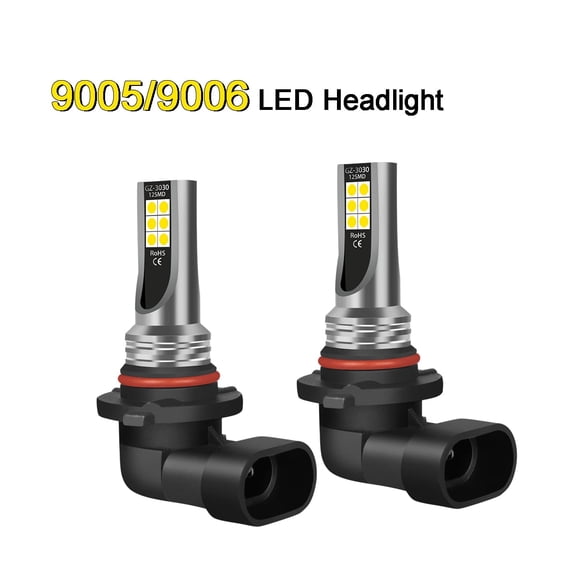 FZPJJNB 9006 LED Headlight Bulbs for 2006-2010 Lexus IS250 IS350 1500 2500 Low Beam HB4 White Kit