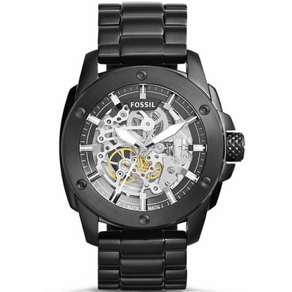 Men's Modern Machine Automatic Black Steel Watch ME3080