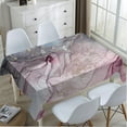 thumbnail image 4 of Marble Pattern Tablecloth Decor Modern Mix Fluid Art Table Cloth Dining Room Kitchen Table Cover 60" X 84" Oblong/Rectangle, 4 of 6