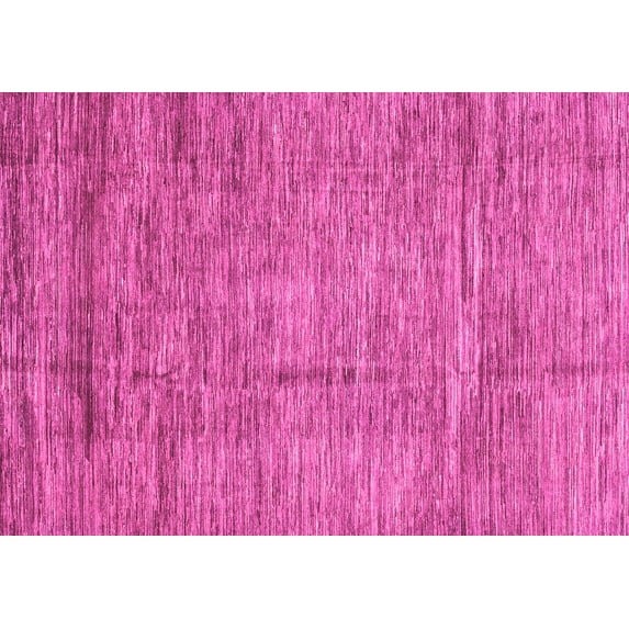 Ahgly Company Indoor Rectangle Abstract Pink Modern Area Rugs, 2' x 3'