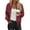 Fall Clothes Wine, variant on Women's Cropped Bomber Jacket Lightweight Casual Zip up Outerwear Long Sleeve Windbreaker with Pockets