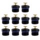 thumbnail image 1 of 10pcs Boquilla de pulverización de niebla agrícola ajustable Cabezal de riego de césped Cabezal de rociador de riego de jardín (Negro), 1 of 6