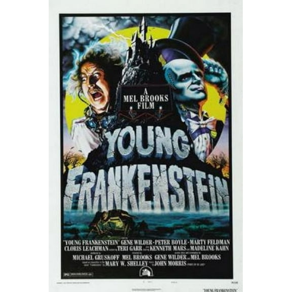 Best Posters Young Frankenstein Movie Poster 11Inx17In Mini Poster 11x17 Poster