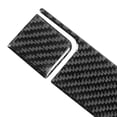 thumbnail image 3 of Peahefy Copilot Storage Box Cover,2Pcs Passager Side Storage Box Cover Carbon Fiber Strip Trim Fit for Prius 2012‑2015 LHD,Copilot Storage Box Sticker, 3 of 8