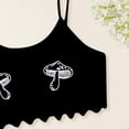 thumbnail image 4 of BOOMNY Womens Pajamas Set Sleeveless Pjs Crop Tops Shorts Sleepwewar Pyjamas Graphic Soft Cozy Homewear Loungewear Sets, 4 of 5