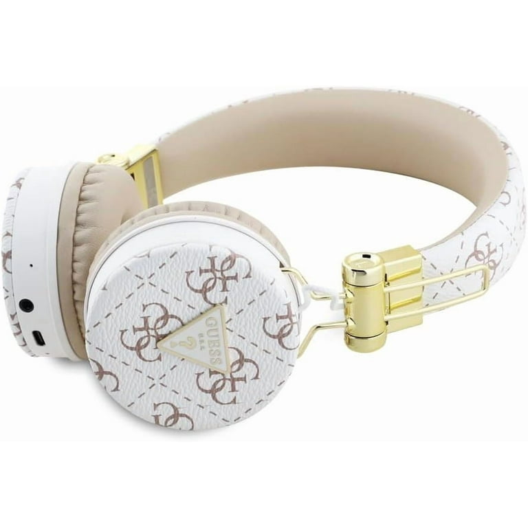 Guess 4G Triangle Round Shape ENC Bluetooth On Ear Headphones