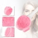 thumbnail image 2 of Cepillo de limpieza facial de silicona Unique Bargains, limpiador de cara multifuncional de mano para el cuidado de la piel 6.10"x1.57" rosa y blanco, 2 of 7