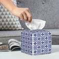 thumbnail image 6 of Rocae Porcelain Chinaware for High-grade Leather Tissue Box, Exquisite Fashionable Design, Office Tissue Box, Waterproof Family Tissue Box, 6 of 8
