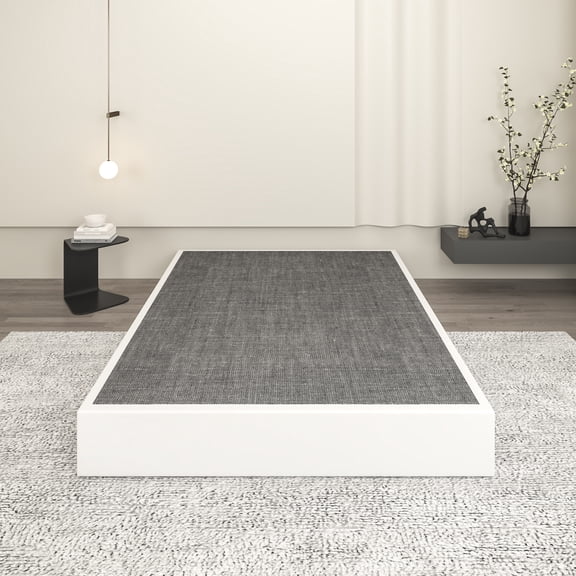 PANSE Queen Box Springs 9 inch, Heavy Duty Metal Mattress Foundation with Fabric Cover, Easy Assembly