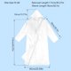 thumbnail image 2 of Poncho de Lluvia 2 Piezas Poncho Impermeable Reutilizable Chubasqueros Ligeros con Capucha Chubasquero para Mujeres Hombres Senderismo Camping Viajes (Transparente y Gris), 2 of 5
