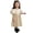 White, variant on Girls Puff Sleeve Dress Square Neck Bowknot Tie Back Cute Summer Midi Dresses with Polka Dots Print (4 Years, Hot Pink)